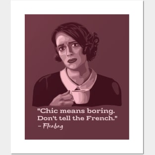 Fleabag Portrait and Quote Posters and Art